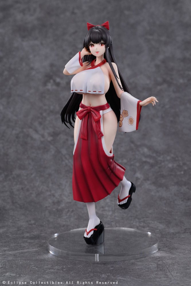 Original Character PVC Statue 1/7 Kasuga Miko Misaki 28 cm - Image 4