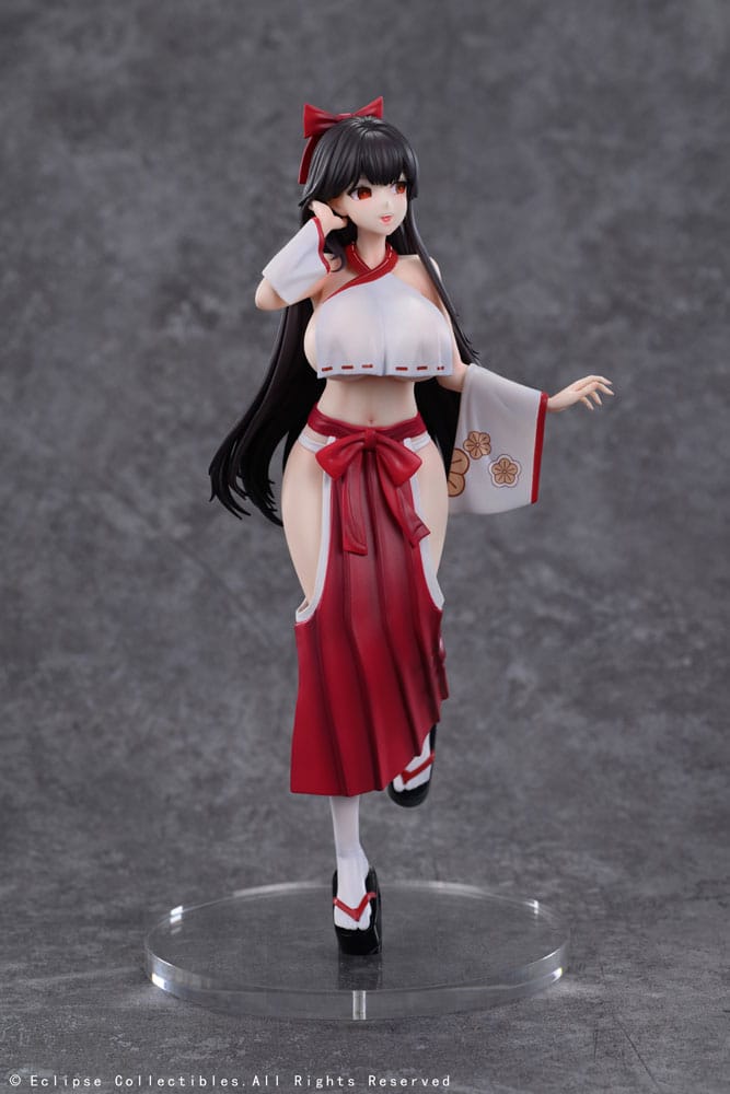 Original Character PVC Statue 1/7 Kasuga Miko Misaki 28 cm - Image 5
