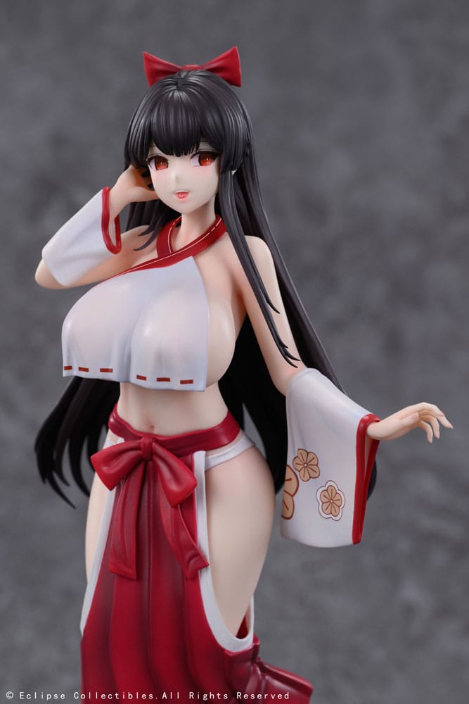 Original Character PVC Statue 1/7 Kasuga Miko Misaki 28 cm - Image 7