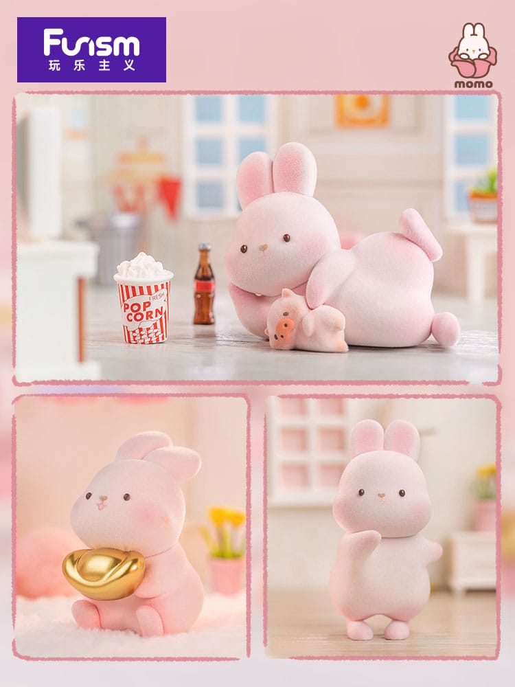 Momo Bunny Daily Series Mini Figures 9 cm Display (9) - Image 2