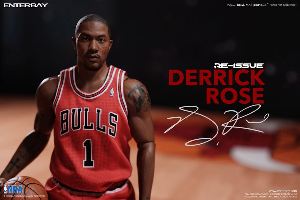 NBA Collection Real Masterpiece Action Figure 1/6 Derrick Rose Limited Retro Edition 30 cm - Image 2
