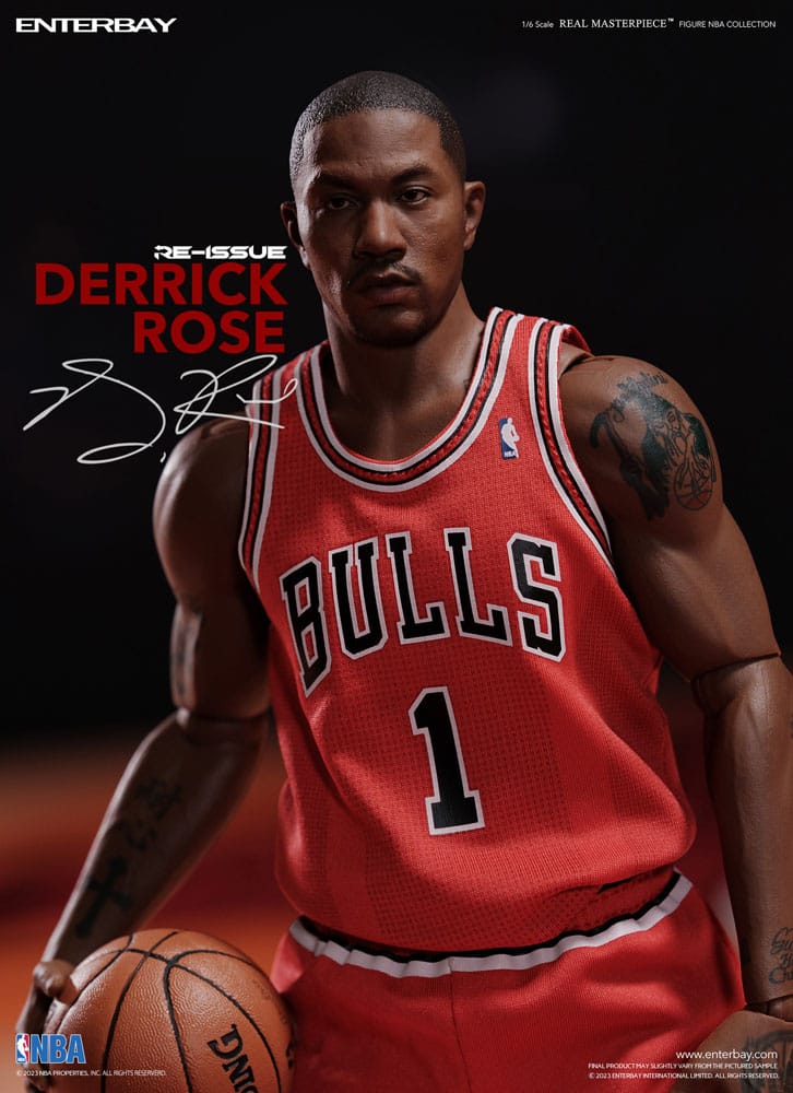 NBA Collection Real Masterpiece Action Figure 1/6 Derrick Rose Limited Retro Edition 30 cm - Image 3