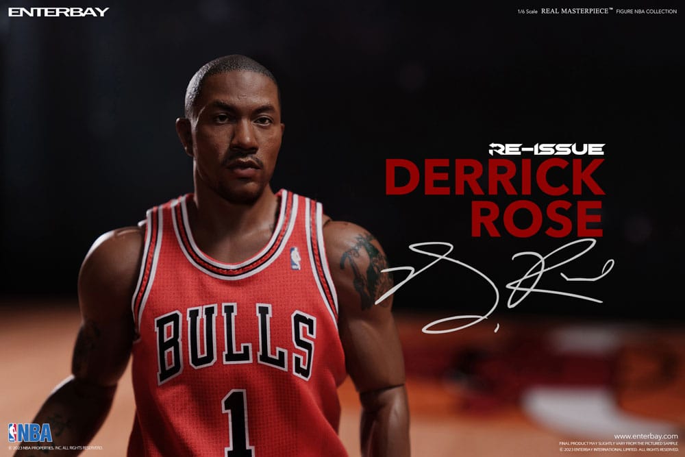 NBA Collection Real Masterpiece Action Figure 1/6 Derrick Rose Limited Retro Edition 30 cm - Image 4