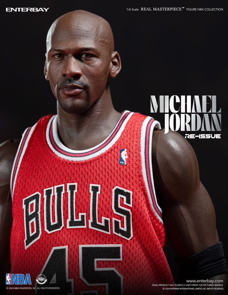 NBA Collection Real Masterpiece Actionfigur 1/6 Michael Jordan I'm Back Edition Limited 30 cm - Image 2