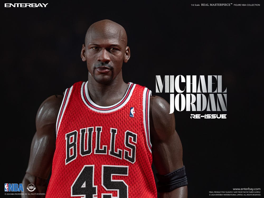 NBA Collection Real Masterpiece Actionfigur 1/6 Michael Jordan I'm Back Edition Limited 30 cm - Image 4