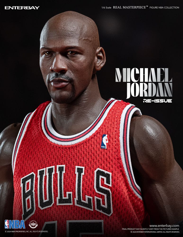 NBA Collection Real Masterpiece Actionfigur 1/6 Michael Jordan I'm Back Edition Limited 30 cm - Image 5