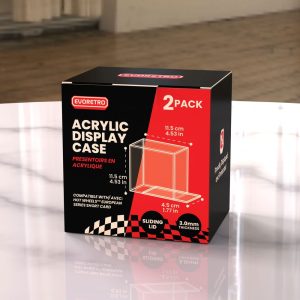 Hot Wheels European Series Acrylic Case 2-Pack Short Card