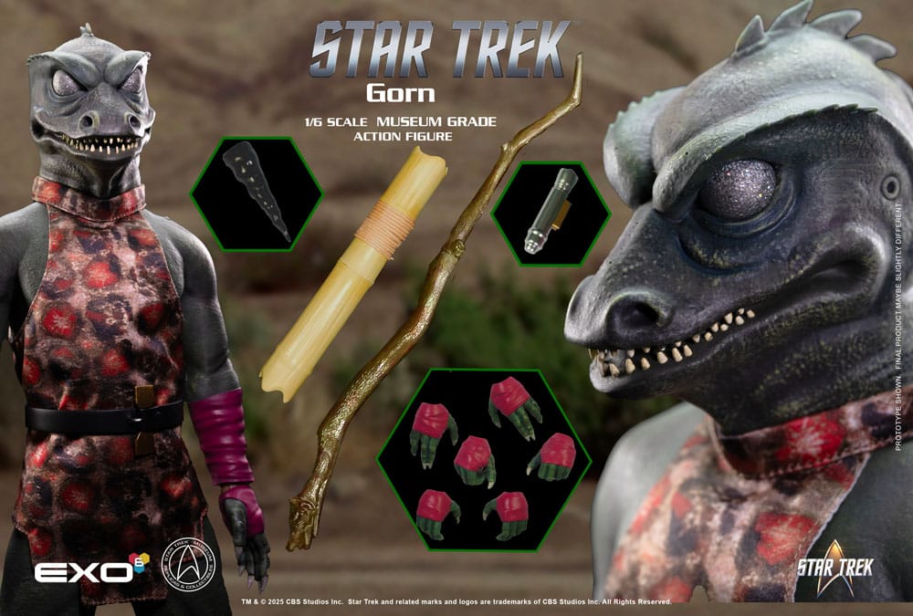 Star Trek: The Original Series Action Figure 1/6 Gorn 31 cm - Image 2