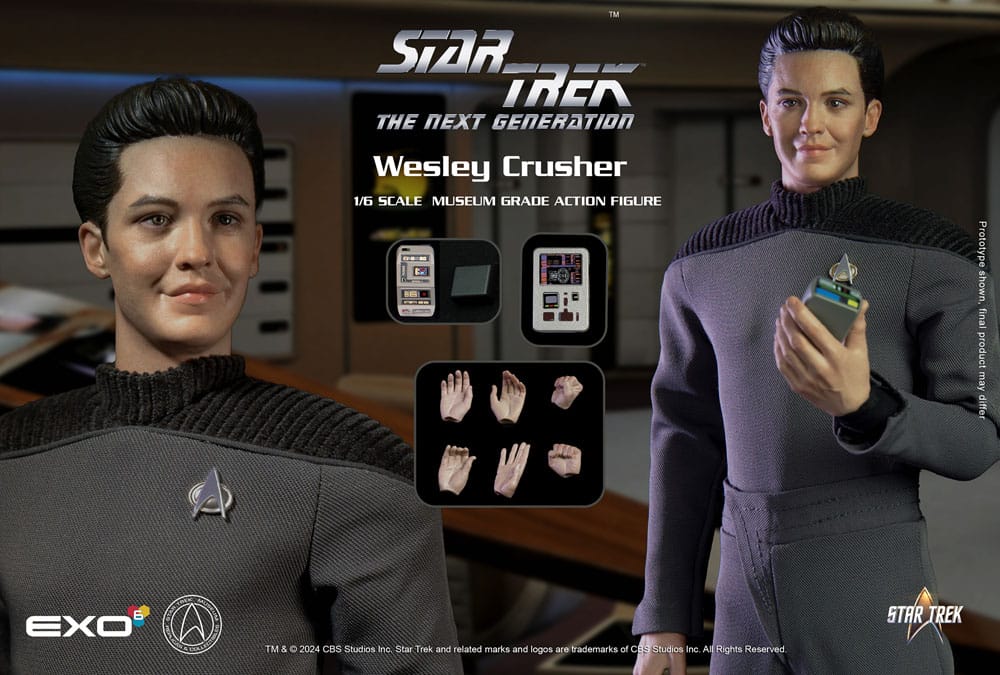 Star Trek: The Next Generation Action Figure 1/6 Wesley Crusher 30 cm - Image 6