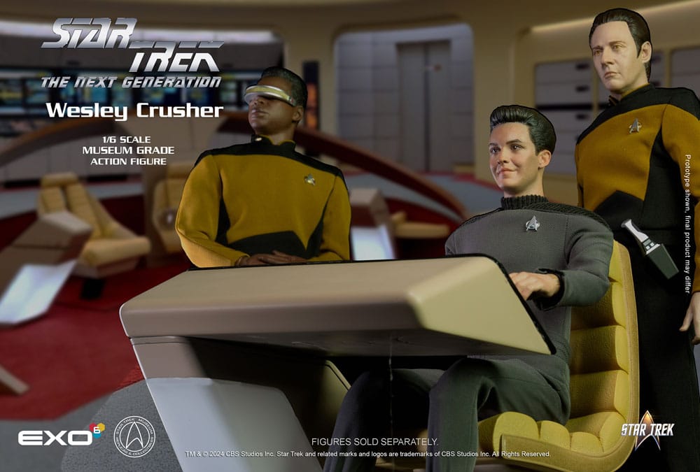 Star Trek: The Next Generation Action Figure 1/6 Wesley Crusher 30 cm - Image 8