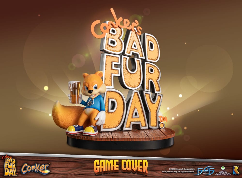 Conker´s Bad Fur Day Statue Game Cover Exclusive Edition 45 cm - Image 3
