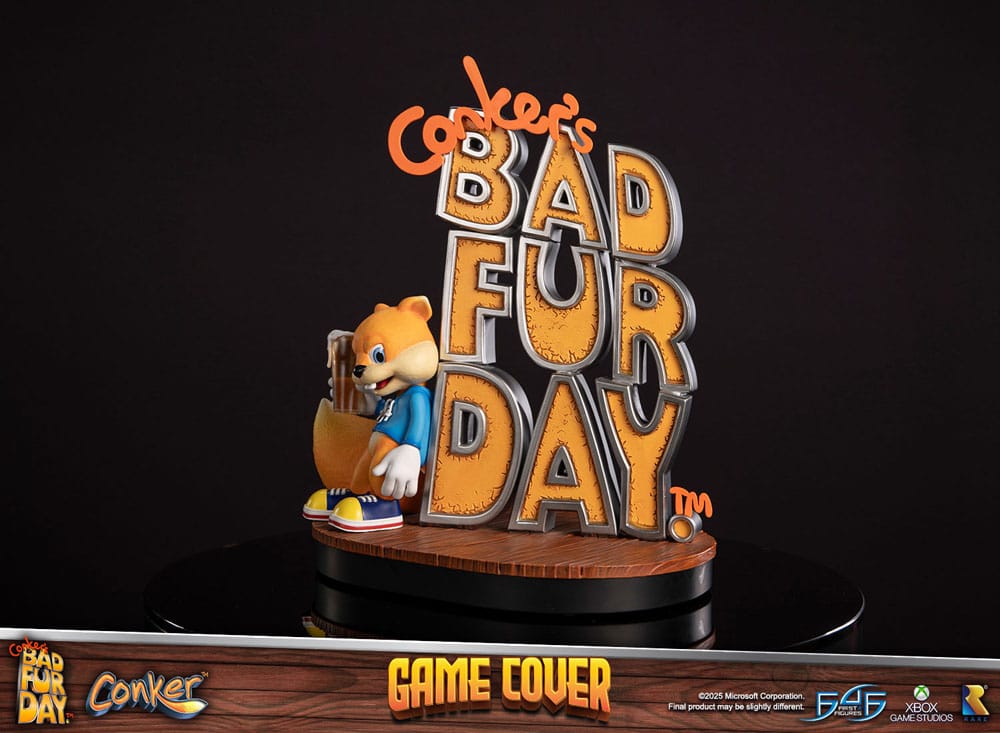 Conker´s Bad Fur Day Statue Game Cover Exclusive Edition 45 cm - Image 5