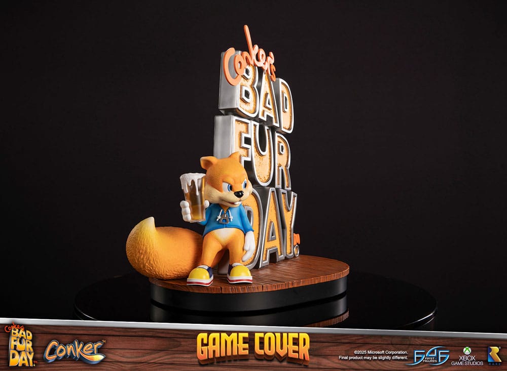 Conker´s Bad Fur Day Statue Game Cover Exclusive Edition 45 cm - Image 8