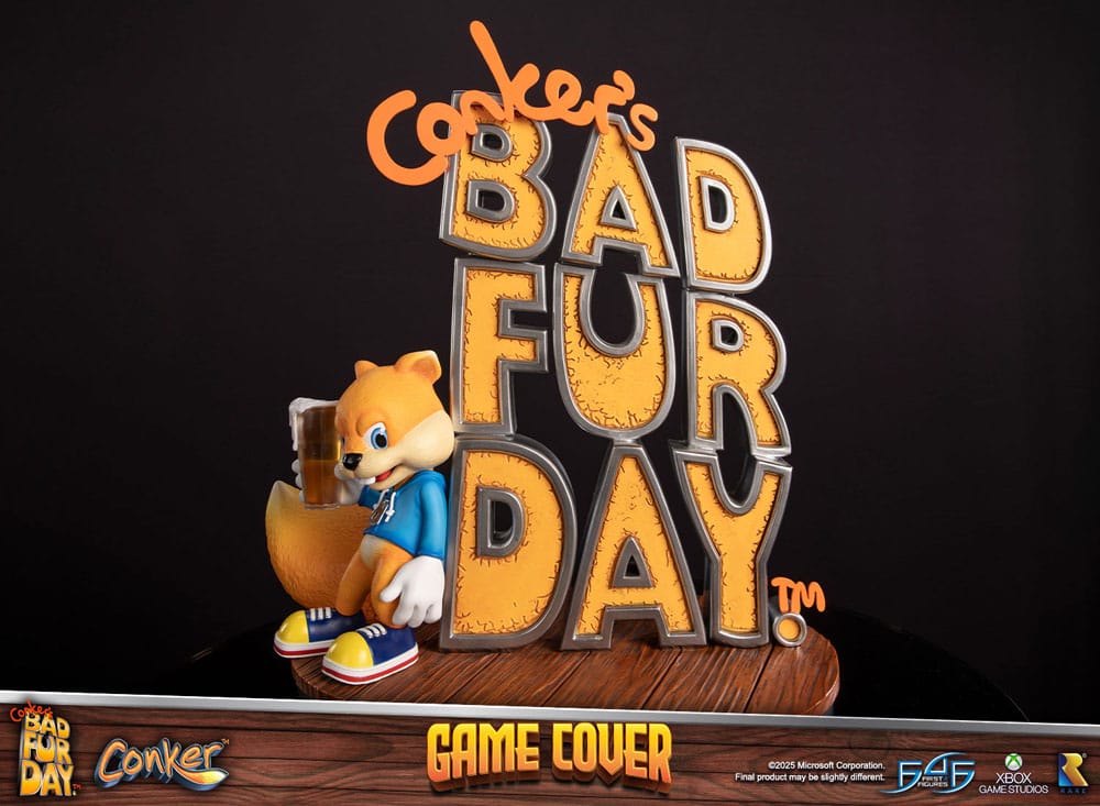 Conker´s Bad Fur Day Statue Game Cover Exclusive Edition 45 cm - Image 10