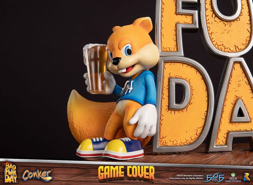 Conker´s Bad Fur Day Statue Game Cover Exclusive Edition 45 cm - Image 11