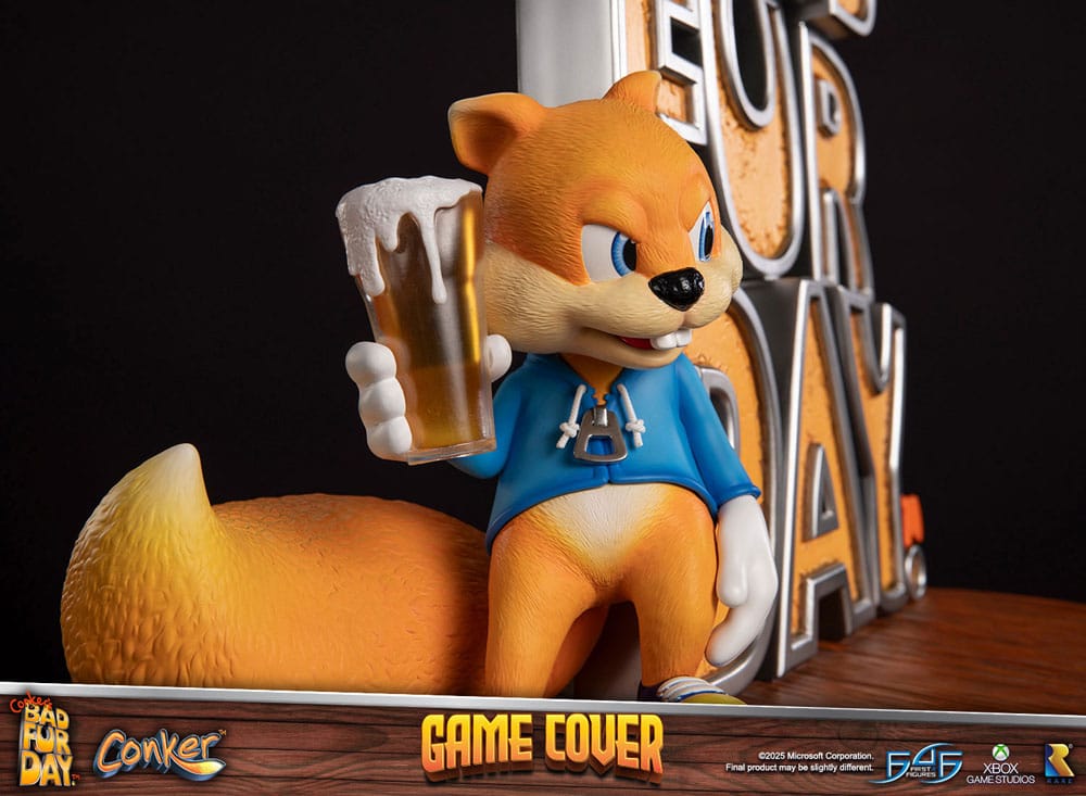 Conker´s Bad Fur Day Statue Game Cover Exclusive Edition 45 cm - Image 12