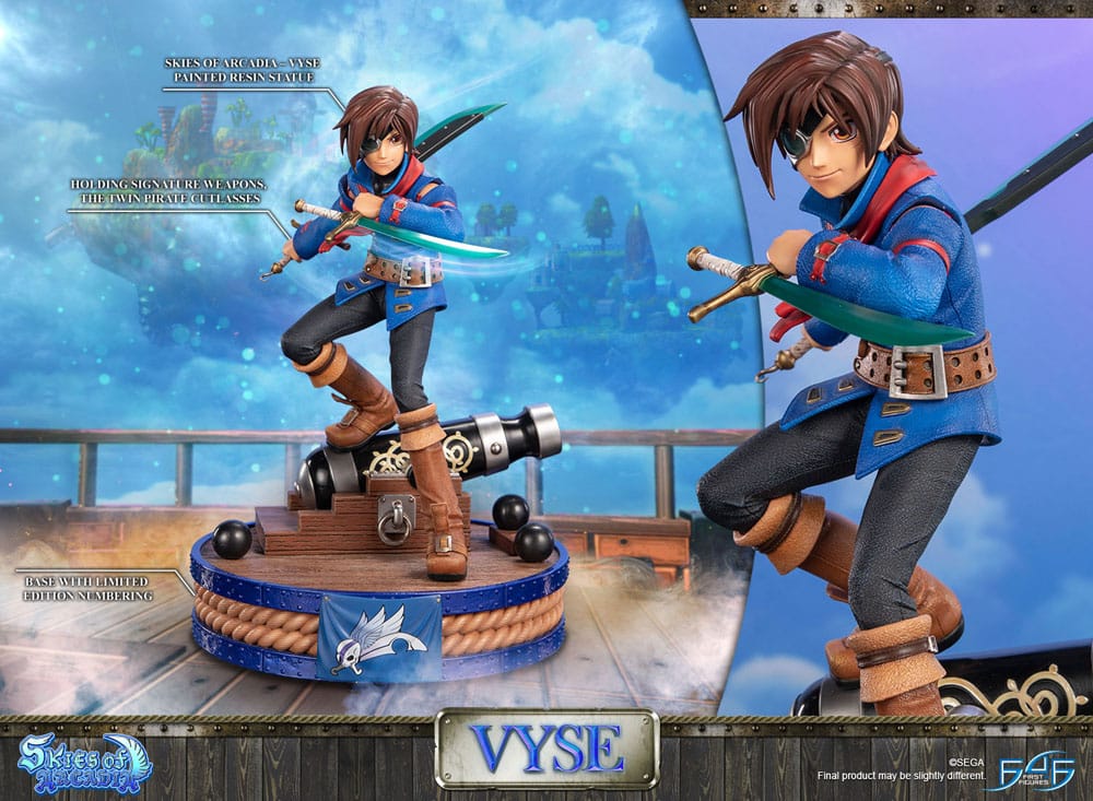 Skies of Arcadia Statue Vyse Standard Edition 31 cm - Image 9