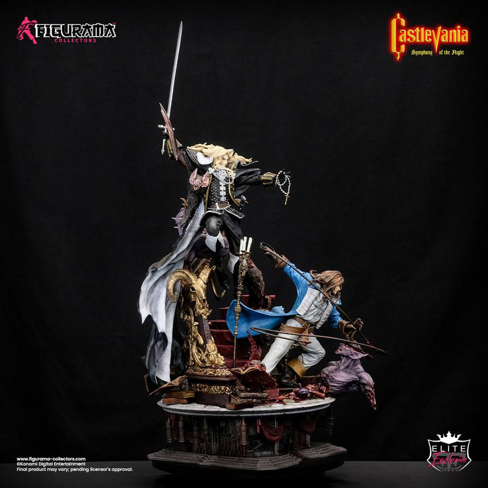Castlevania: Symphony of the Night Elite Exclusive Statue 1/6 Alucard & Richter Belmont 91 cm - Image 2