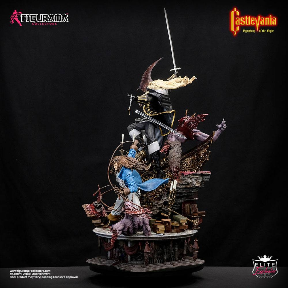Castlevania: Symphony of the Night Elite Exclusive Statue 1/6 Alucard & Richter Belmont 91 cm - Image 4