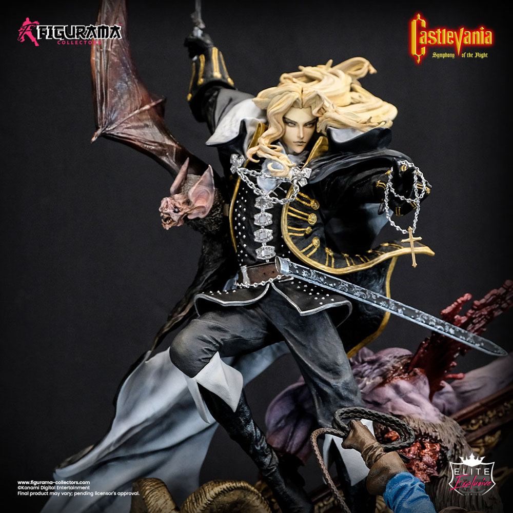 Castlevania: Symphony of the Night Elite Exclusive Statue 1/6 Alucard & Richter Belmont 91 cm - Image 5