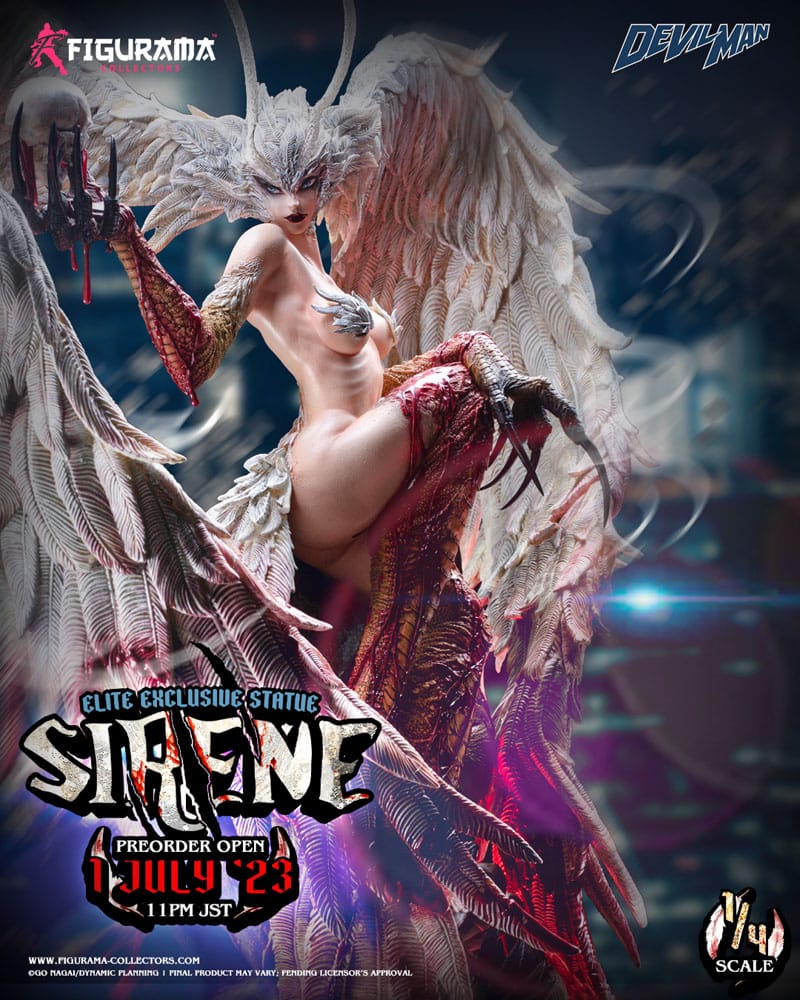 Devilman Elite Exclusive Statue 1/4 Sirene 67 cm - Image 2