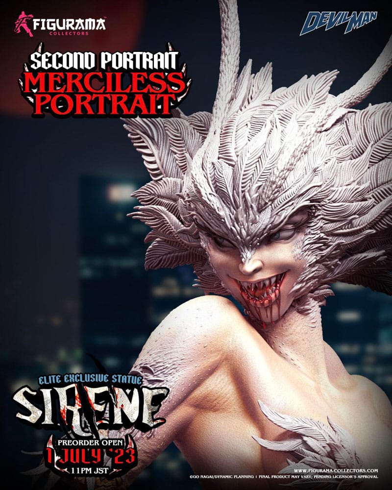 Devilman Elite Exclusive Statue 1/4 Sirene 67 cm - Image 14