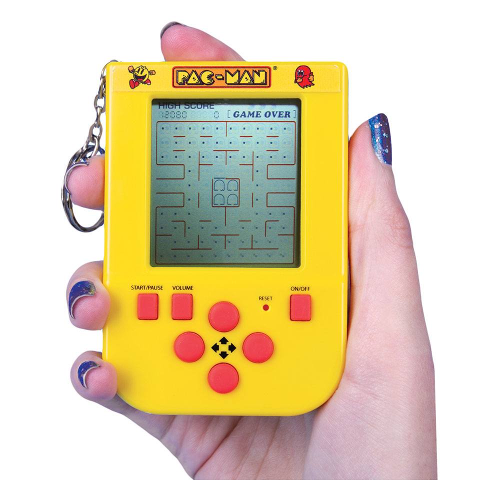 Pac-Man Mini Retro Handheld Video Game Keychain - Image 2