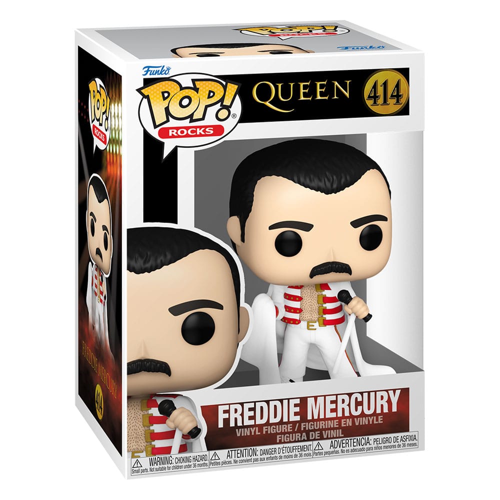 Queen POP! Rocks Vinyl Figure Freddie Mercury with Cape 9 cm - Image 2