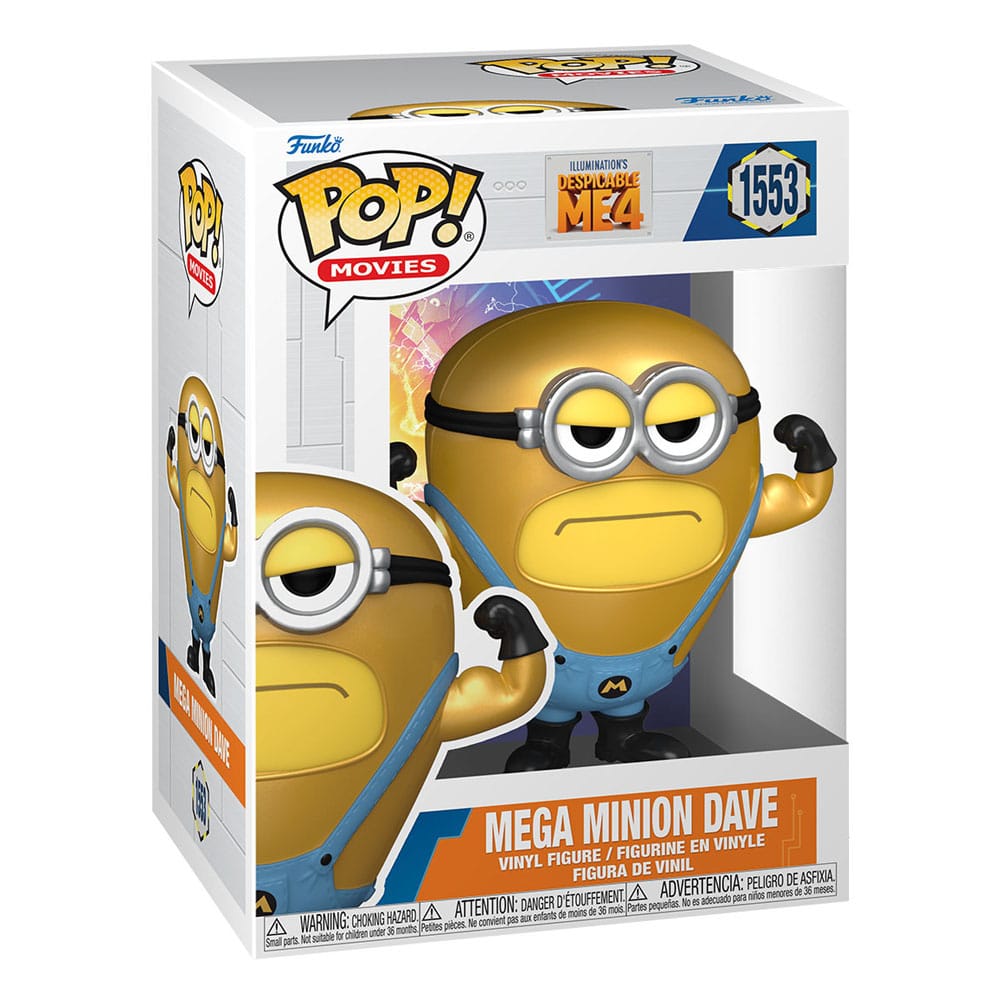 Despicable Me 4 POP! Movies Vinyl Figure Super Dave 9 cm - Image 2