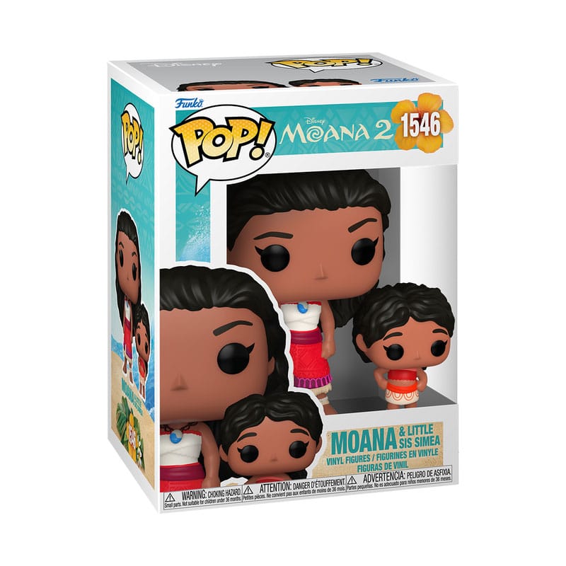 Moana 2 POP! & Buddy Vinyl Figure Moana & Little Sis 9 cm 9 cm - Image 2