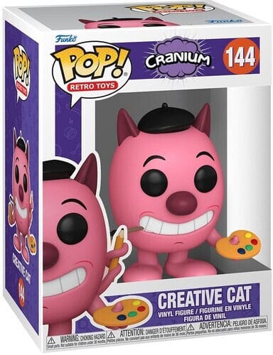 Cranium POP! Retro Toys Vinyl Figure Creative Cat 9 cm - Image 2