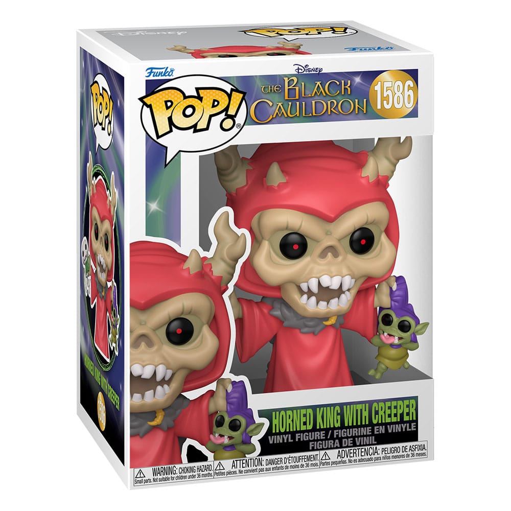 The Black Cauldron POP! Disney Vinyl Figure Horned King w/Creeper 9 cm - Image 2