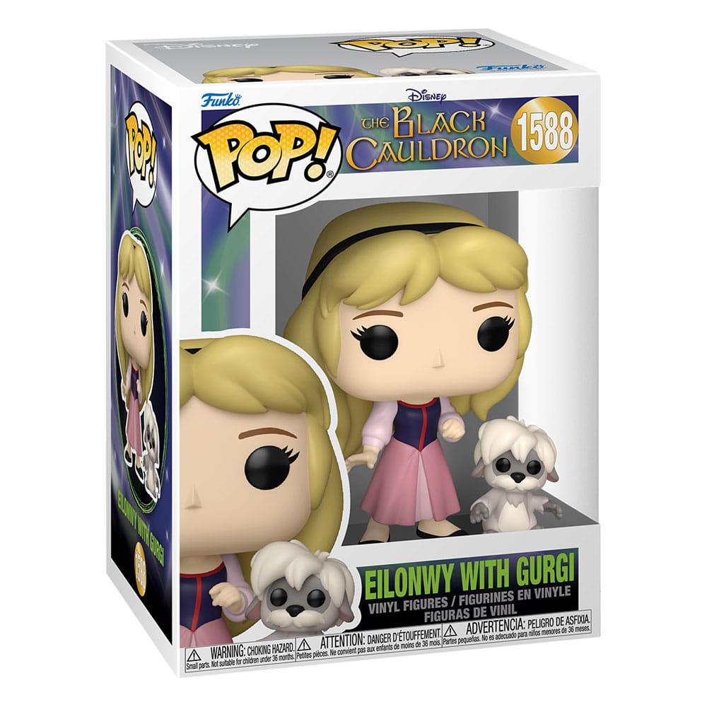 The Black Cauldron POP! Disney Vinyl Figure Eilonwy w/Gurgi 9 cm - Image 2