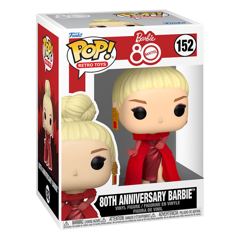 Mattel 80th Anniversary POP! Retro Toys Vinyl Figure Barbie 9 cm - Image 2