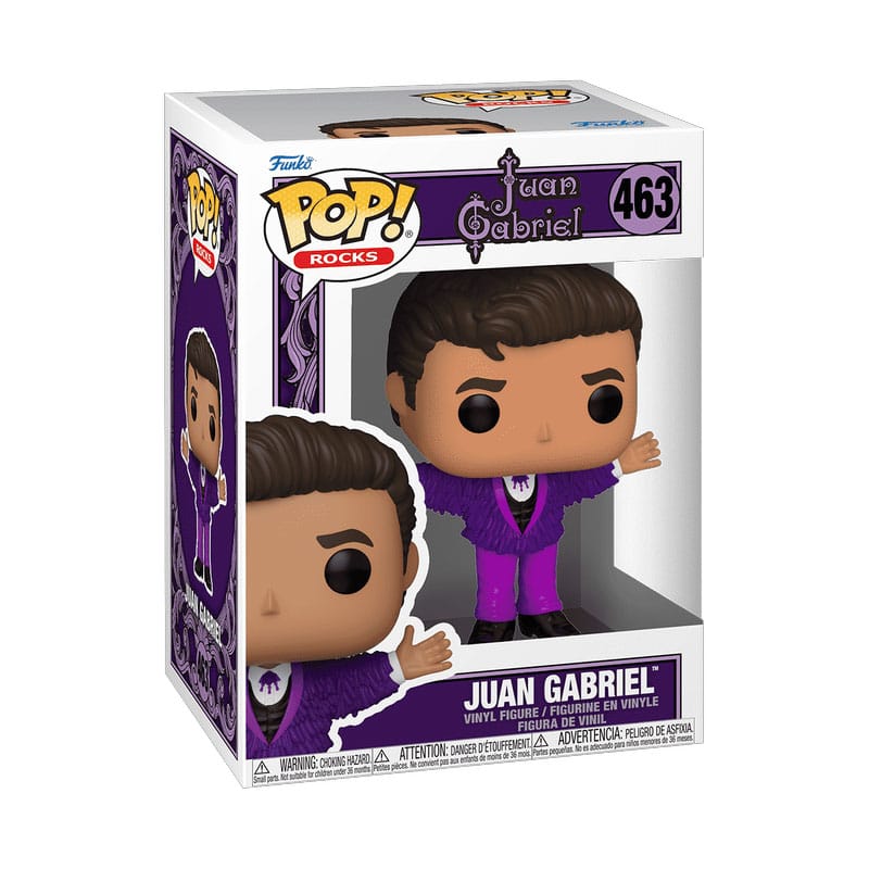 Juan Gabriel POP! Rocks Vinyl Figure Purple Outfit 9 cm - Image 2