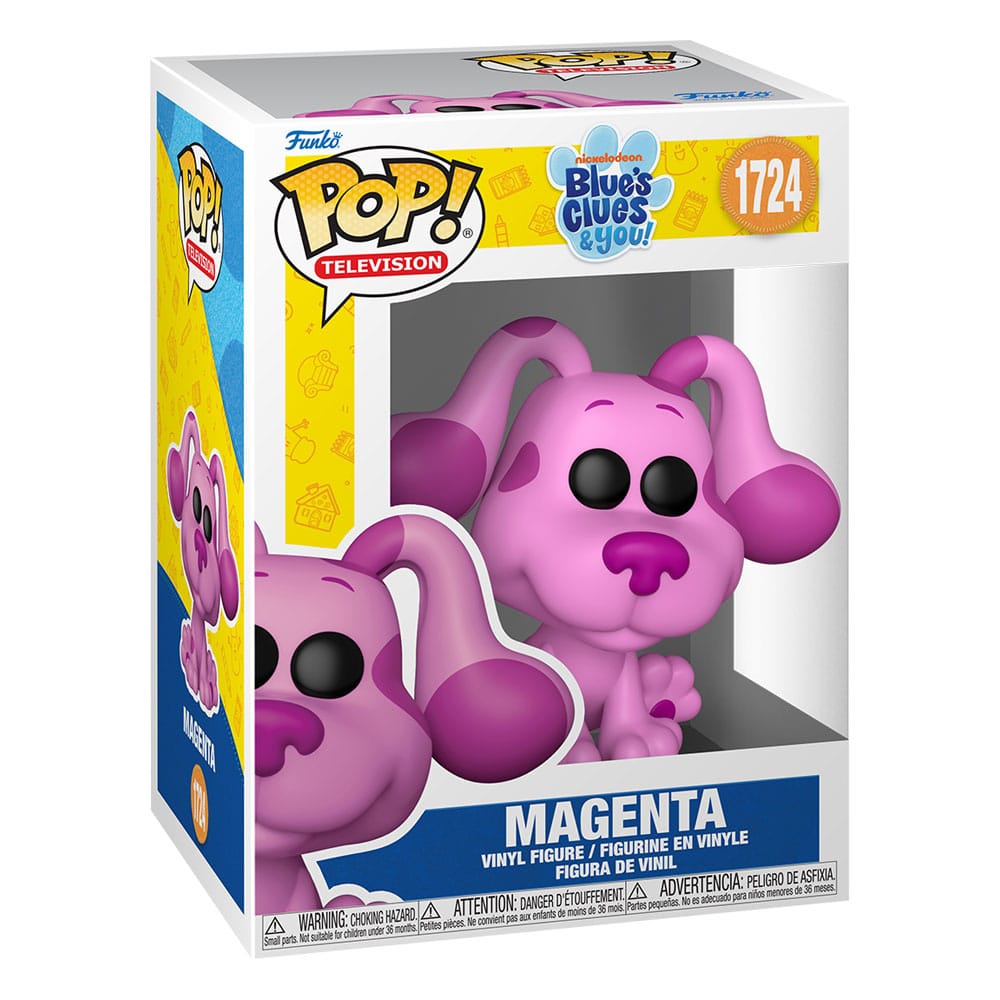Blues Clues POP! Heroes Vinyl Magenta 9 cm - Image 2