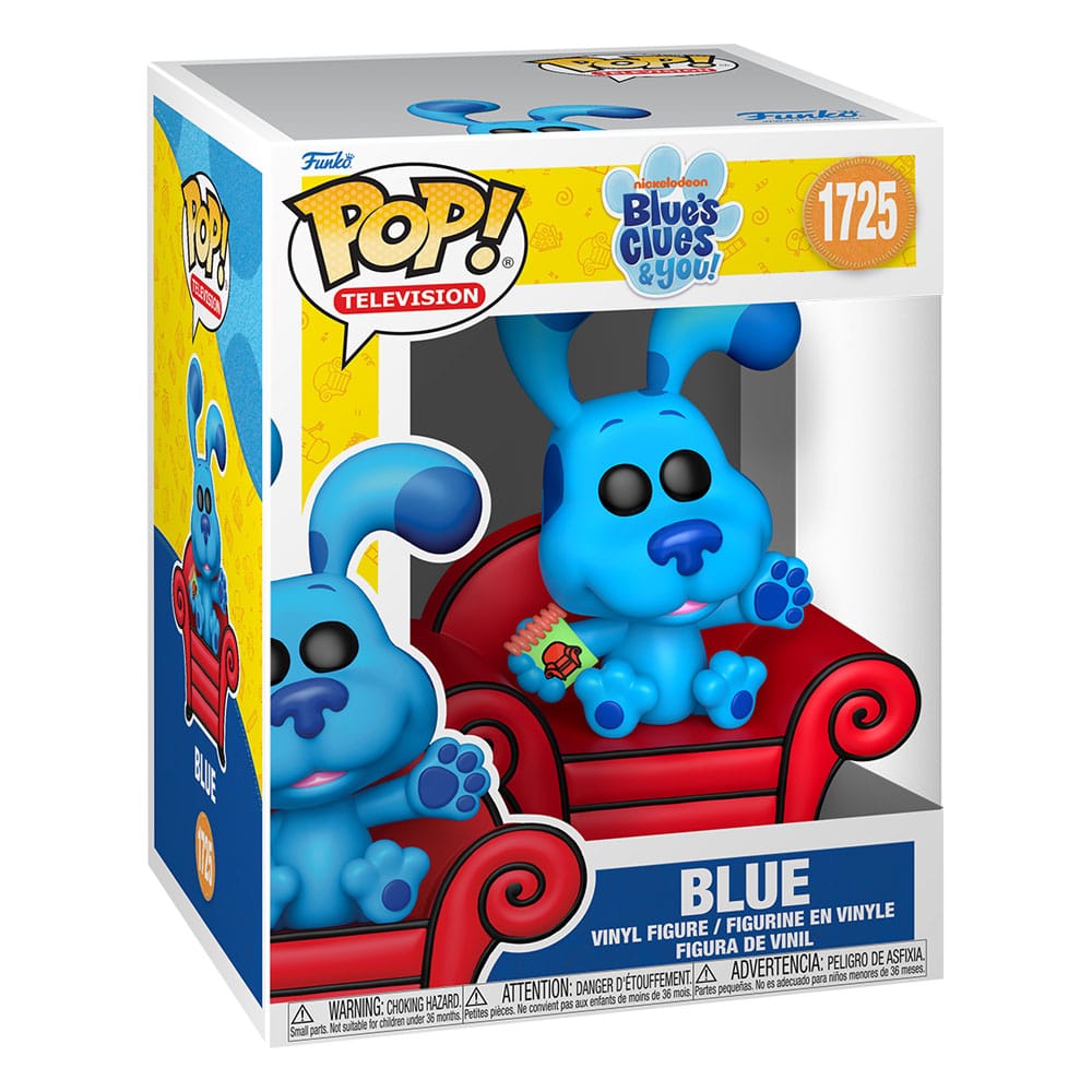 Blues Clues POP! Premium Vinyl Figure Blue w/couch 9 cm - Image 2