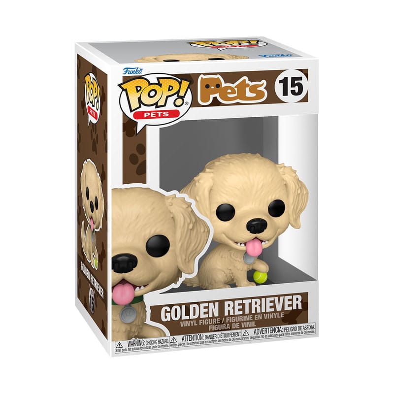 Funko-Legacy POP! Pets Vinyl Figure Golden Retriever 9 cm - Image 2