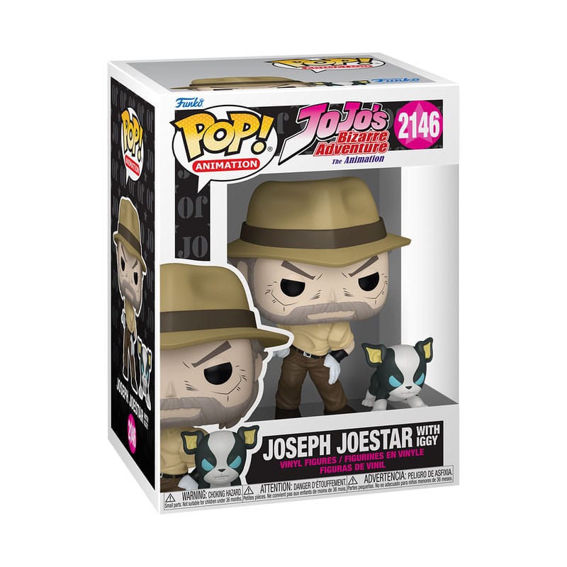 JoJo´s Bizarre Adventure POP!&Buddy Animation Vinyl Figures Joseph & Iggy 9 cm - Image 2