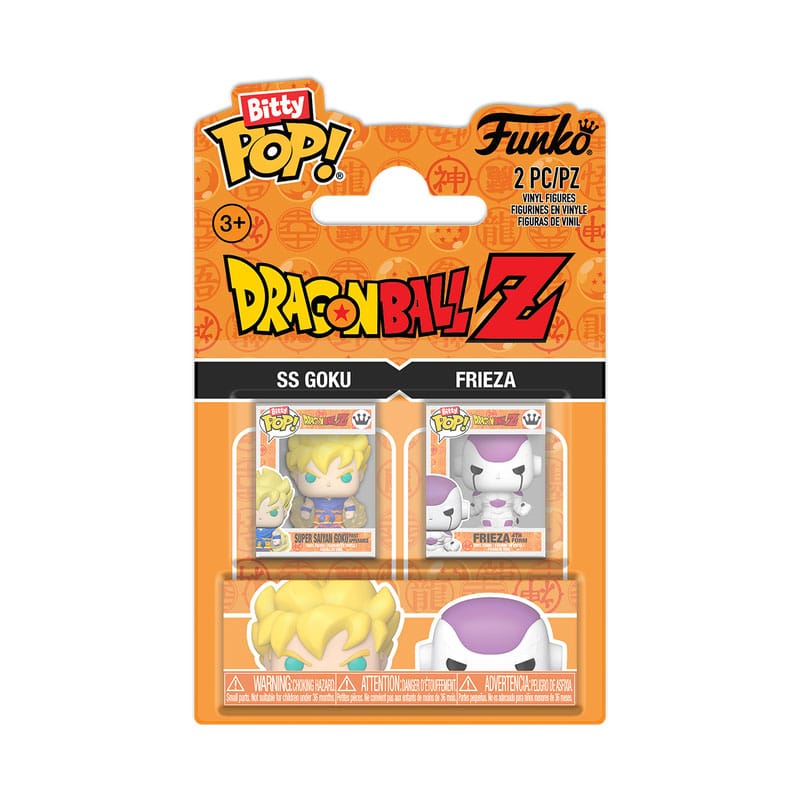 Dragon Ball Bitty POP! Vinyl Figure 2-Pack Goku & Freiza 2,5 cm