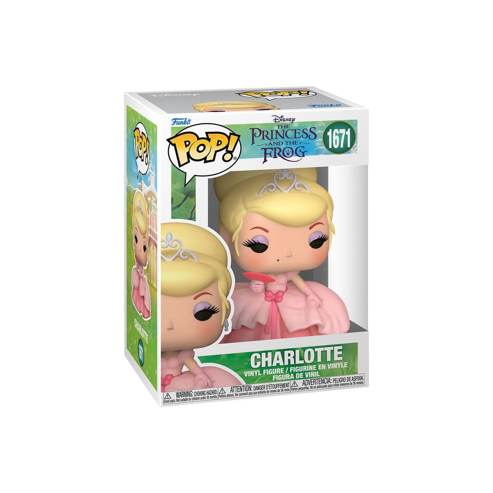 The Princess and the Frog POP! Vinyl Figures Charlotte w/Chase 9 cm Assortment (6) - Image 2