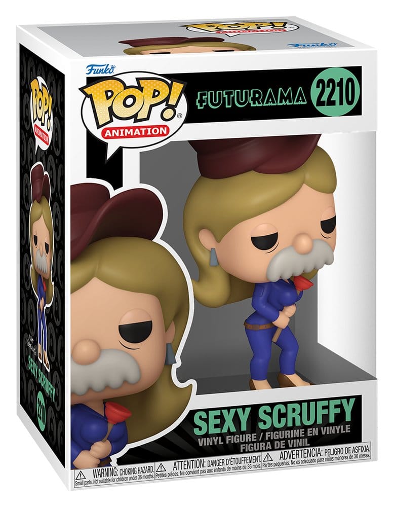 Futurama Pop! Animation Vinyl Figure Sexy Scruffy 9 cm - Image 2