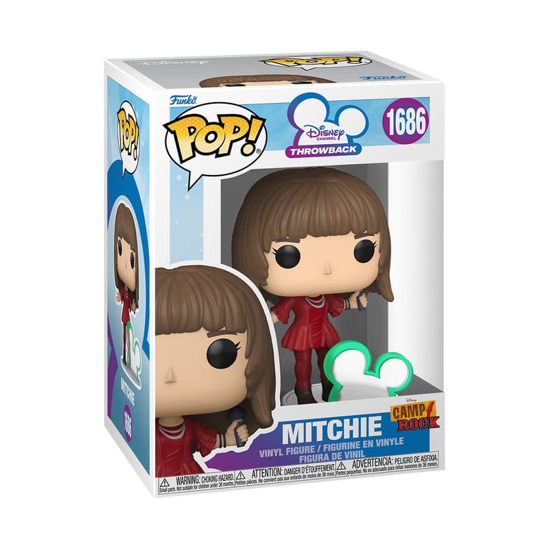 Disney Channel Retro POP! Disney Vinyl Figure CR - Mitchie w/Disney Icon 9 cm - Image 2