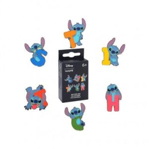 Lilo & Stitch by Loungefly Enamel Pins Blind Box Letters and Poses Display (18)