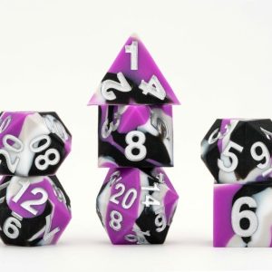 MDG Dice Set Pride Asexual Flag