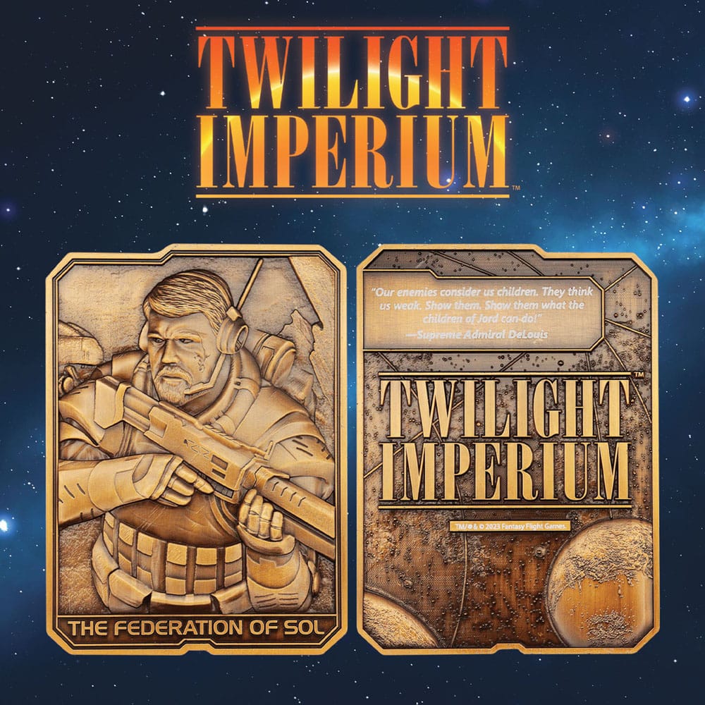 Twilight Imperium Ingot The Federation of Sol Limited Edition - Image 2