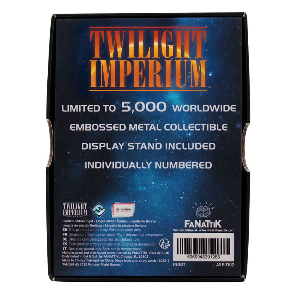 Twilight Imperium Ingot The Federation of Sol Limited Edition - Image 4