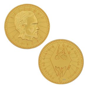 The Elder Scrolls Collectable Coin Septim Misty Gold Edition