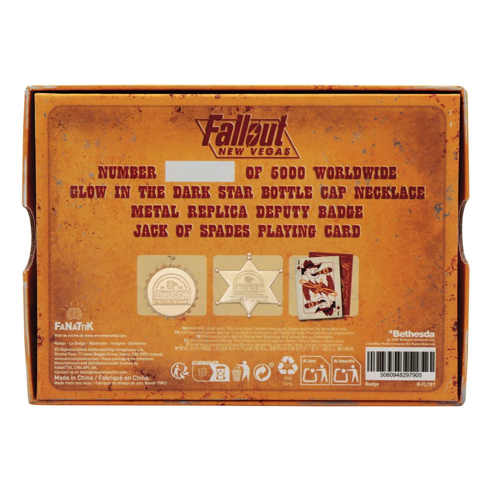 Fallout Replica Set Sunset Sarsaparilla Legend of the Star Gold Coloured Limited Edition - Image 4