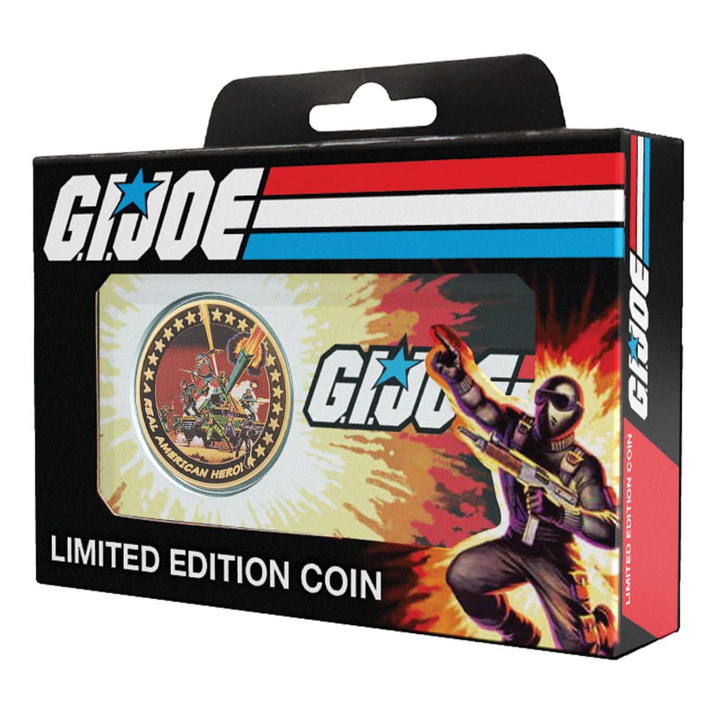 G.I. Joe Collectable Coin A Real American Hero 60th Anniversary 24k Gold Plated Limited Edition - Image 2